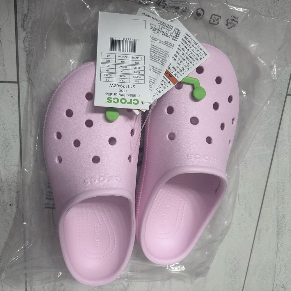 Crocs Clog in Pink Milk
